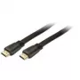 HDMI kabelis ShiverPeaks BS77471-FLAT 1.5m plakans
