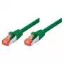 Tecline 715003G Ethernet Patch Kabelis Zaļš
