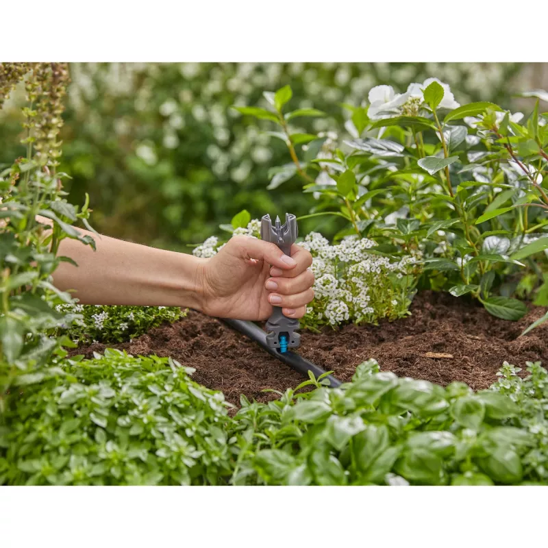 Pilienveida apūdeņošanas sistēmas daļa Gardena 13313-20 Melna