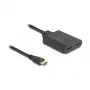 DeLOCK HDMI slēdzis 2 x HDMI ieeja uz 1 x HDMI izeja 8K 60 Hz ar integrētu kabeli 50 cm