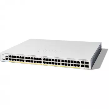 Pārvaldāms slēdzis Cisco Catalyst 1200-48P-4G 48 Port GE PoE 4x1GE SFP