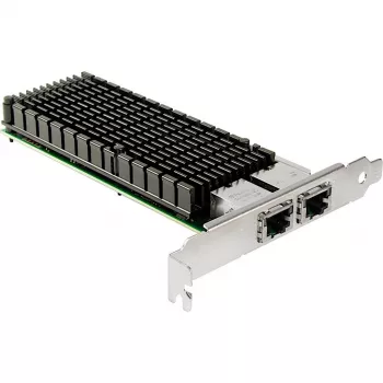 Inter-Tech ST-7214 PCIe tīkla karte 10 Gbit/s, 2x RJ-45