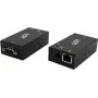 Seriālais ierīču serveris Exsys EX-6111-2POE Ethernet uz 1×RS-232 ar PoE un 5V/4A barošanas bloku