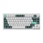 Mehāniskā tastatūra Keychron Q1 HE 75% magnētiskie slēdži Shell White