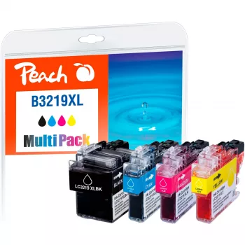 Peach PI500-245 tintas kasetne 4 gab. Melna, Ciāna, Fuksīna, Dzeltena