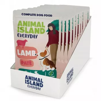 Slapjā suņu barība Animal Island Everyday Lamb 10×150g paciņa