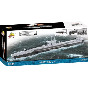 Cobi U-47 T.VIIB 1:300 zemūdenes modelis