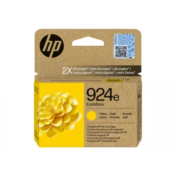 HP 924e EvoMore oriģinālā dzeltenā tintes kasetne