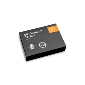 Savienotājelementu komplekts EK Water Blocks EK-Quantum Torque 6-Pack STC 10/16 Misinš Niķeļa Sudrabs