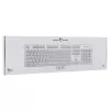 Mehāniskā spēļu tastatūra White Shark TACHI-W-US — kompakts TACHI balts izkārtojums
