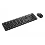 Bezvadu tastatūras un peles komplekts Lenovo 100 — US izkārtojuma tastatūra, kompakta 2.4 GHz bezvadu pele