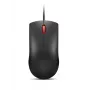 Vadu pele USB-A Lenovo 120 — Melna, ambidekstrāla, 1600 DPI, 3 pogas, 1,5 m kabelis