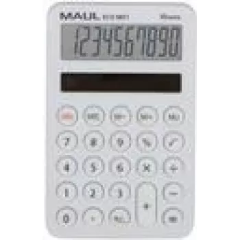 Jakob Maul GmbH Kalkulators ECO MD 1 10 cipari Balts Saules enerģija - bez baterijas (7275002)