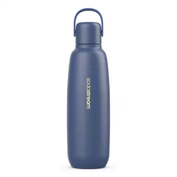 SodaStream Fizz & Go Cool Daily usage 900 ml nerūsējošā tērauda pudele zilā krāsā
