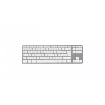 Matias FK408BTS-UK Bluetooth Tenkeyless alumīnija tastatūra sudraba krāsā — UK izkārtojums