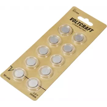 Voltcraft Button Cell CR 1616 3 V 10 gab. 50 mAh Litija VC-11888550