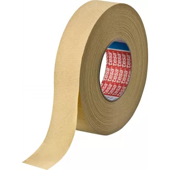 Maskēšanas papīra lente Tesa Maler Krepp 4322, 38 mm x 50 m, stipri krepēta, ļoti augsta saķere