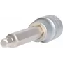 KS Tools 911.1326 pagarināts sešstūra uzgriežņu atslēgas uzgalis 1/2 inch piedziņa metrisks 2,2 cm