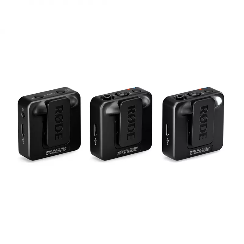 Rode Wireless GO III 3. paaudzes kompakta bezvadu mikrofona sistēma, melna