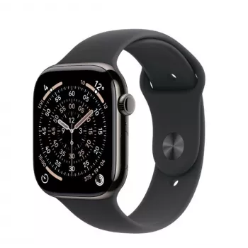 Viedpulkstenis Apple Watch Series 11 GPS + Cellular 46mm Slate Titanium Corpus Black Sport Band M/L