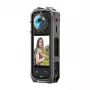 Puluz metāla aizsargmaciņš Insta360 X5 ar integrētu objektīva vāciņu