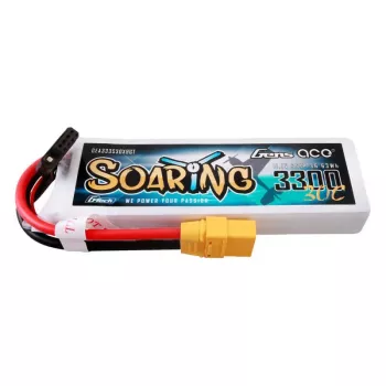 Gens Ace GEA333S30X9GT akumulators 3300mAh 11.1V 30C 3S1P LiPo XT90