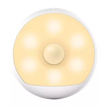 Kustību sensors nakts gaisma Yeelight YLYYD-0024, baterijas darbināma, silta balta