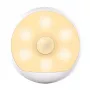Kustību sensors nakts gaisma Yeelight YLYYD-0024, baterijas darbināma, silta balta