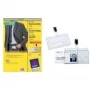 Caurspīdīgs ID kartes turētājs Avery 4826 25 gab. 85x54 mm