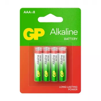 Alkālās AAA baterijas GP Long Lasting Power 1,5 V, 20 gab.