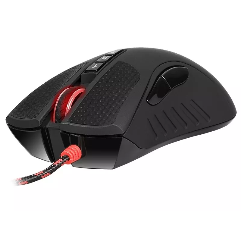 BLOODY A90 Gaming pele, labā roka, USB-A, optiskā, 6200 DPI