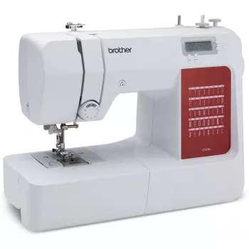 Brother CS10s datorizēta šujmašīna, balta, elektriska