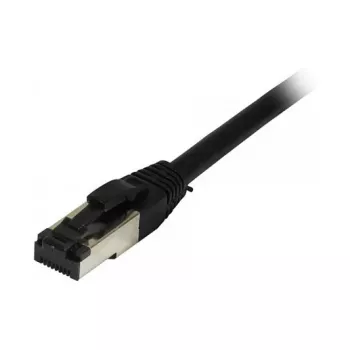 Synergy 21 Patch Kabelis RJ45, CAT8.1 2000MHz, 3m, melns, S-STP (S/FTP), TPE (Ultra SuperFlex), AWG26