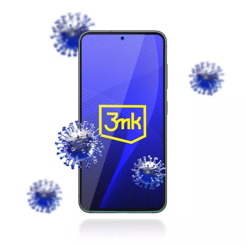 3MK FlexibleGlass hibrīda aizsargstikls Samsung Galaxy S23 (S911) ekrānam, 6,1 collas, 7H