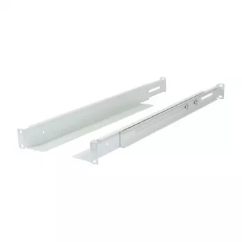 ALLNET regulējams L-veida sliedes kronšteins 502–849 mm gaiši pelēks, pāris