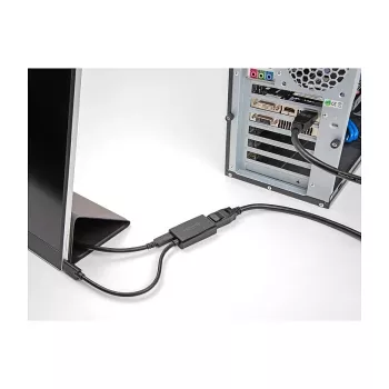 Adapteris DisplayPort sievišķais uz USB Type-C vīrišķais DeLOCK 4K PD 85W