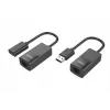 Tīkla kabelis UNITEK Y-UE01001 Dokstacija/Portu replikators USB 3.0 60m Melns