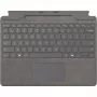Microsoft Surface Pro klaviatūra QWERTZ vācu Platinum ar skārienpaliktni