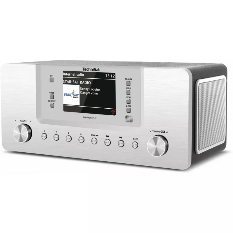 TechniSat DigitRadio 574 IR - Audiosistēma - 2 x 5 W - Sudraba (0001/2951)
