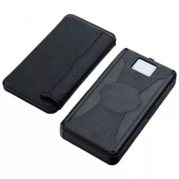 Portatīvais akumulators PowerNeed ES20000B 20000mAh — 2x USB 5V/2A, 9W, ūdensizturīgs, melns, 370 g