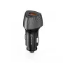Auto lādētājs Tellur FCC10 38W 6A PD20W QC3.0 — USB-C un USB-A adapteris