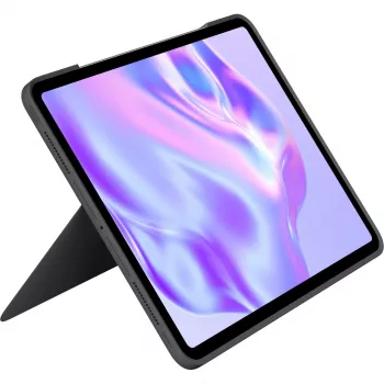 Logitech Combo Touch - Tastatur und Foliohülle - mit Trackpad - hinterleuchtet - Apple Smart connector - QWERTY - Nordisch (Dänisch/Finnisch/Norwegisc