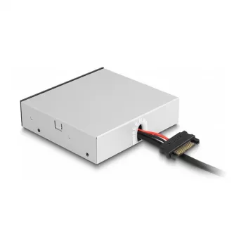 DeLOCK 64208 USB pin header centrmezgls 19 kontaktu 5000 Mbit/s Melns Pelēks