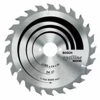 Zāģa asmens riņķveida Bosch Optiline Wood 13 cm diametrs 1.4 mm biezums