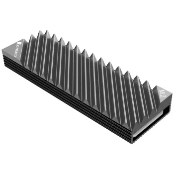 Dzesētājs/ Radiators Jonsbo M.2-3 GREY Melns Pelēks 24.4mm 73mm 9.6mm
