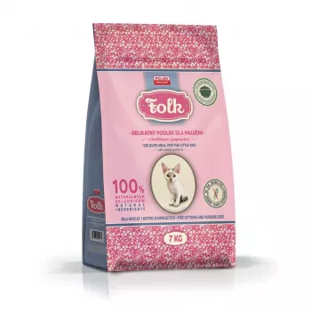 FOLK Gentle meal kaķēniem ar trusi un jēru - sausā barība - 7kg