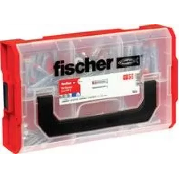 Instrumentu turētājs FISCHER FixTainer DuoHM TX 572927 2-in-1 – sienas stiprināms organizators instrumentiem un aksesuāriem