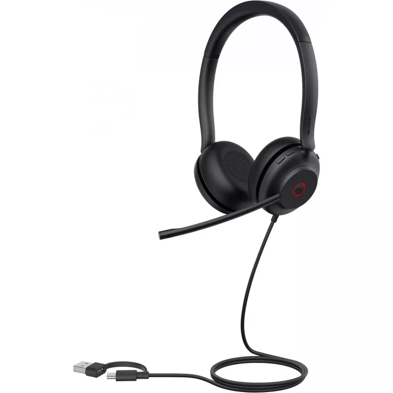 Austiņas Yealink UH35 Dual Teams USB-C/A