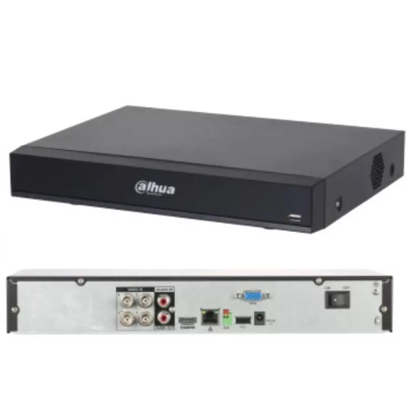 DAHUA XVR7104H-4K-I3 4 kanālu pentabrids DVR 4K izšķirtspējā