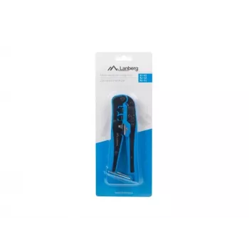 Lanberg NT-0202 presēšanas instruments RJ45/RJ12/RJ11, melns/zils